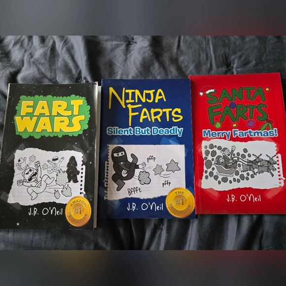 JB O'Neil Other - Bundle of 3 Kids Books J.B. O'Neil Santa Farts